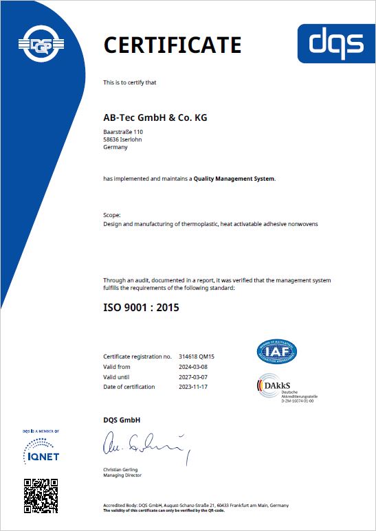 DQS | ISO 9001:2015